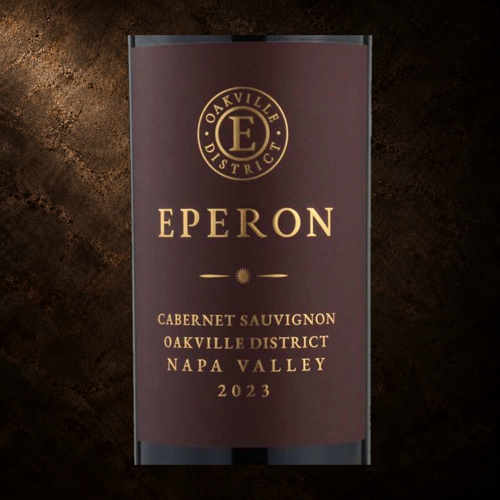 Eperon Oakville Cabernet Sauvignon label